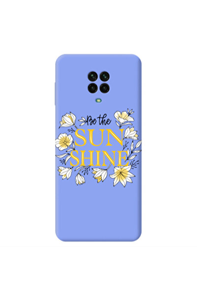 Other Xiaomi Redmi Note 9 Pro Sun Shine Light Purple Colored Silicone TPU Θήκη