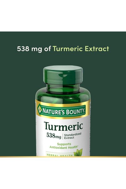 Nature's Bounty Green Turmeric Supplement, 45 Capsules
