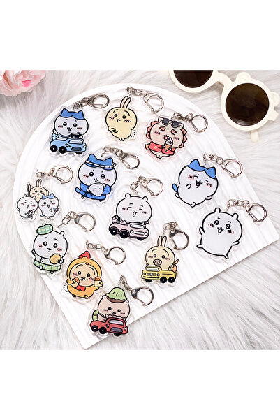 Choice9 5 cm 13 1/13Pcs Anime Figures Chiikawa Acrylic Keychain Bag Charms Ac...