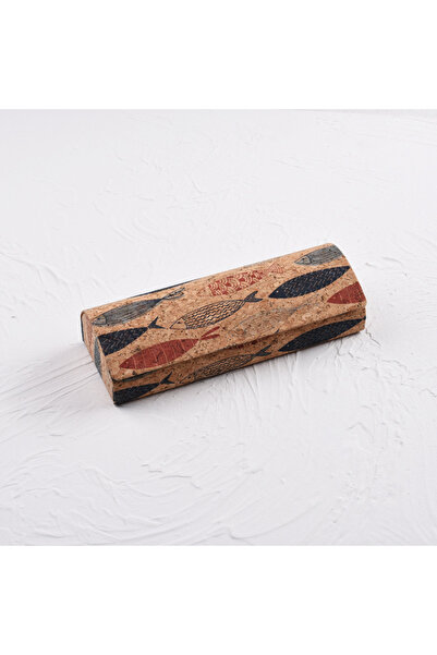 Choice JETTING A3 Natural Cork Glasses Case Hard Shell Clamshell Eyeglasses C...