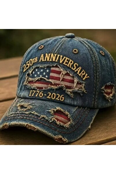 Choice denim-blue-1776-2026 Anniversary Commemorative Baseball Cap, Unisex Vi...