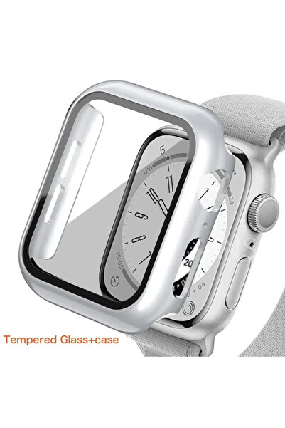 Choice28 Series 7-8 41mm Silver 17 Glass+cover For Watch Case series 10 9 8 7...