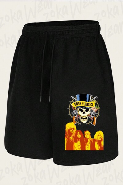 ZOKAWEAR Unisex Guns N Roses V7 Design Printed Shorts