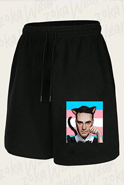 ZOKAWEAR Unisex Ben Shapiro Catboy Design Printed Shorts
