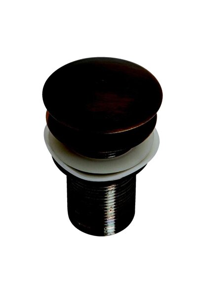 LPD Siyah Pop Up Lavabo Sifon Süzgeci & Tıpası (Paslanmaz ,100% pirinç)