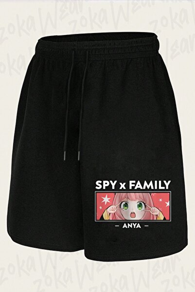 ZOKAWEAR Unisex Spy X Family Anya Forger v3 Σορτς με στάμπα σχεδίου