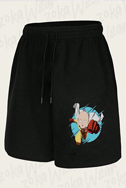 ZOKAWEAR Unisex One Punch Man Saitama V5 Design Printed Shorts