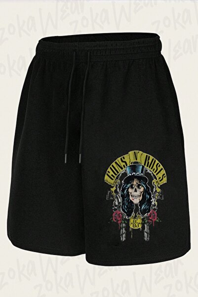 ZOKAWEAR Unisex Guns N Roses V21 Design Printed Shorts