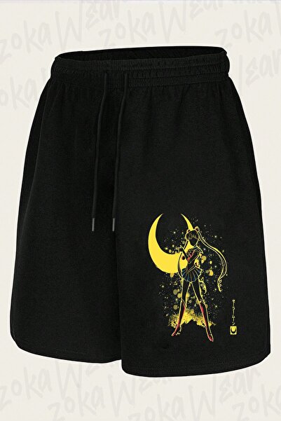 ZOKAWEAR Unisex Sailor Moon 2 Design Printed Shorts