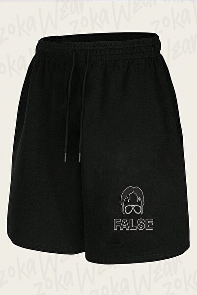 ZOKAWEAR Unisex False Dwight Schrute Dizi the Office Design Printed Shorts