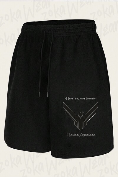 ZOKAWEAR شورت مطبوع بتصميم House Atreides Dune Fan للجنسين