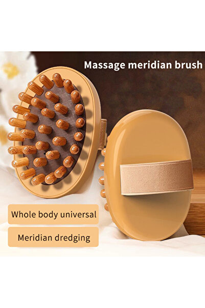 Choice New Handheld Wooden Body Massage Brush Anti For Legs Belly Body Shapin...