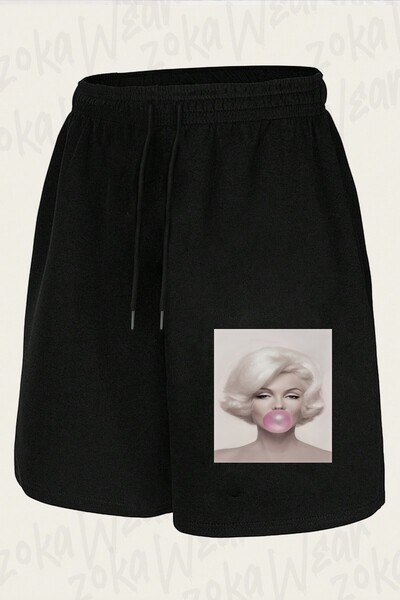 ZOKAWEAR Unisex Marilyn Monroe 5 Design Printed Shorts