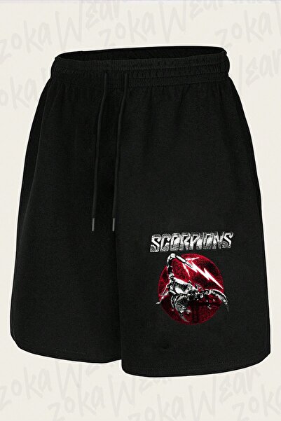 ZOKAWEAR Unisex Scorpions v11 Σορτς με στάμπα σχεδίου