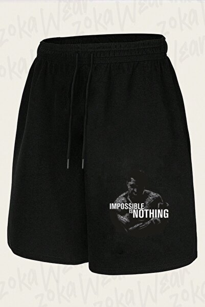 ZOKAWEAR Unisex Muhammad Ali Design Printed Shorts