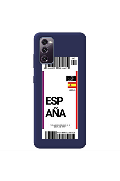 Other Samsung S20 FE Espana Arrival Dark blue Colored Silicone TPU Θήκη