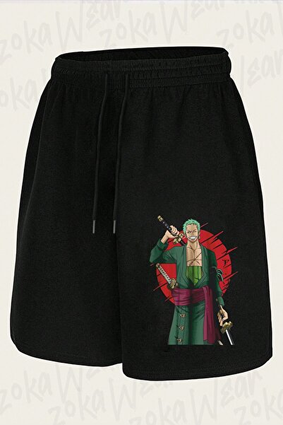 ZOKAWEAR Unisex One Piece Roronoa Zoro Special Design Printed Shorts