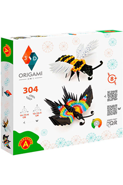 Alexander Toys Origami pentru copii de 8+ ani, 304 piese