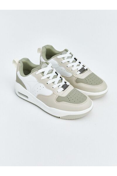 LC Waikiki Lcw Steps Beige Color Blocked Boys' Sports Shoes