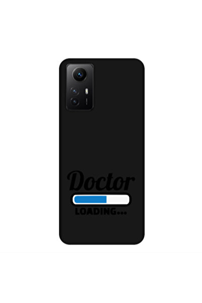 Other Xiaomi Redmi Note 12s Doctor Loading Black Colored Silicone TPU Θήκη