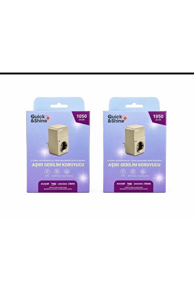 Quick&Shine AKIM KORUYUCU PRİZ 2 ADET