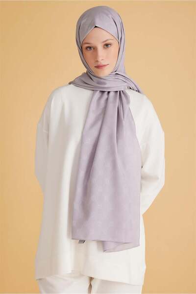 Belli Fresh Monogram Şal 3 Gümüş 105