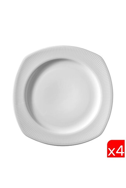 Kütahya Porselen Çisil Serving Plate 23,5cm Csl24Du00 Set of 4