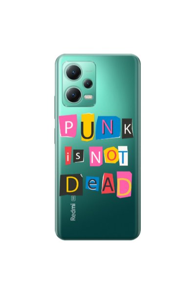 Other Xiaomi Redmi Note 12 Pro Plus 5G Punk is not Dead Transparent Silicone ...