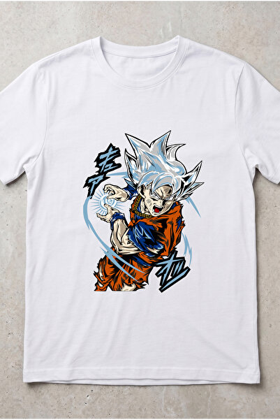 Silkensoul Dragon Ball Goku Anime Printed Standard Cut Unisex Tshirt