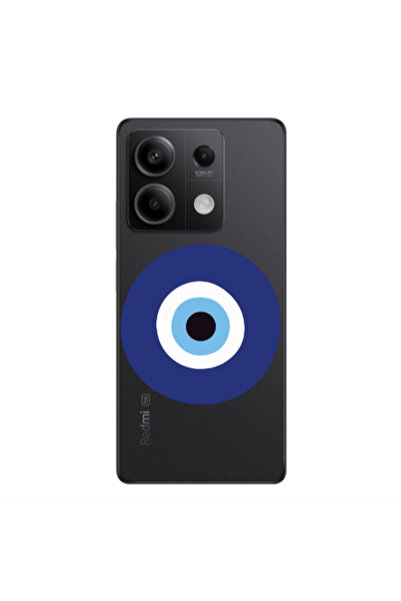 Other Xiaomi Redmi Note 13 5G Evil eye bead Transparent Silicone TPU Θήκη