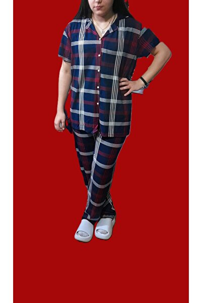 CHARME Pajama Set with Buttons, Milan Fabric