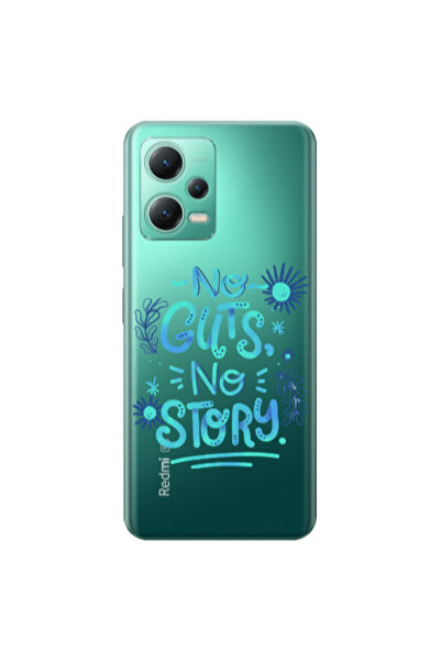 Other Xiaomi Redmi Note 12 Pro Plus 5G No guts no story Transparent Silicone ...