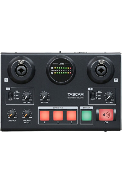 TASCAM MiNiStudio Creator US-42 Μαύρο