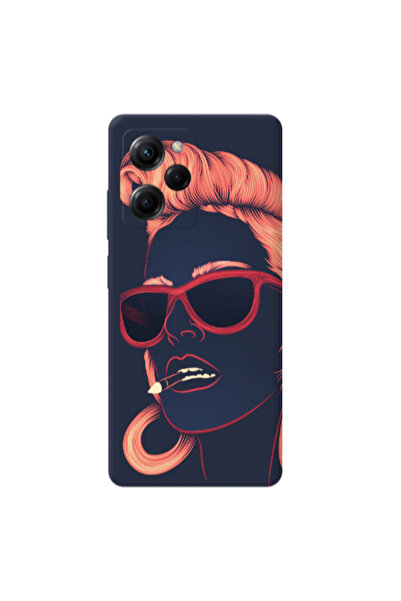 Other Xiaomi Poco X5 Pro Girl retro Transparent Silicone TPU Θήκη