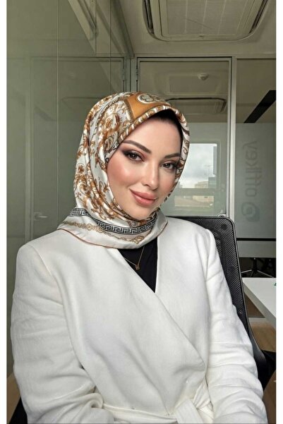 w white stars sports & wear وشاح قطني ناعم من Wersaje Desen