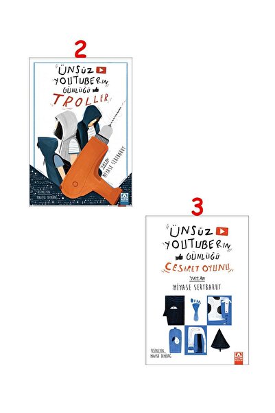 Aba Kitap Ünsüz Youtuberın Günlüğü - Troller (2) , Ünsüz Youtuberın Günlüğü -...