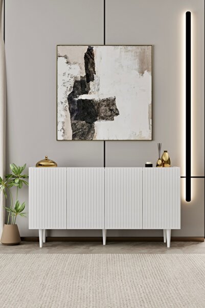enwood Capella MDF 4 Kapaklı Konsol 140 cm