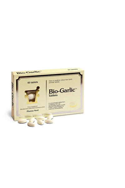 BIO GARLIC 60 Tablets - Concentrated Garlic Extract for Heart & Immune Health