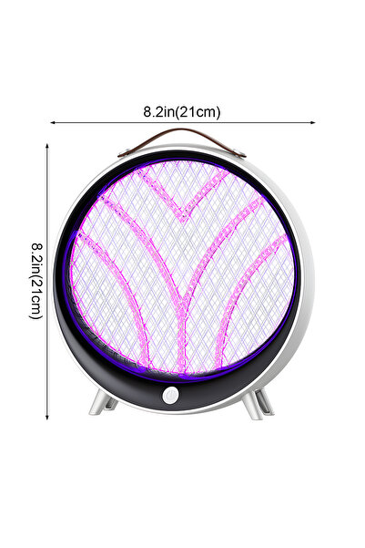 Choice WHITE Desktop Mosquito Killer Lamp White 1200mAh USB Rechargeable 2 Mo...