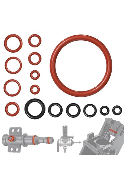 Choice Accessories Resistant High Temperature Silicone O Ring Seal Kit Silico...