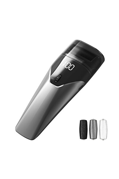 Choice1 Silver Electric Foot Grinder Electric Foot Rasp Electric Pedicure Foo...