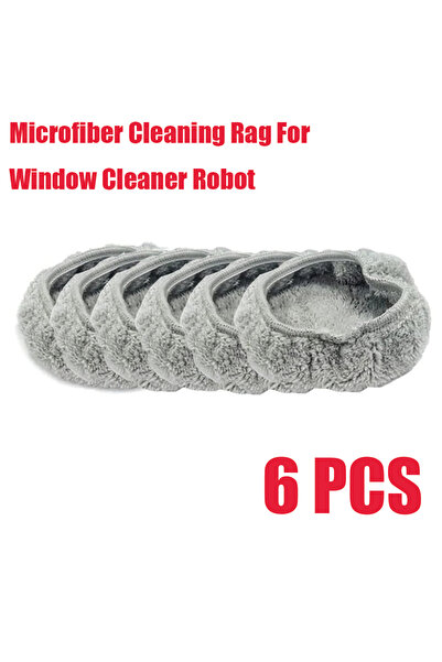 Choice3 6pcs Microfiber Cleaning Rag For Window Cleaner Robot,Reusable 14.5cm...