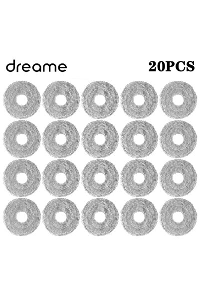 Choice6 20pcs Mop Pad For Dreame Bot L20 Ultra L30 Ultra X40 Ultra X20 X30 Pr...