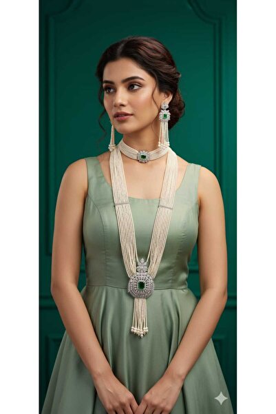 Generic Multi-Colored Pearl Layered Necklace - Unforgettable Beauty