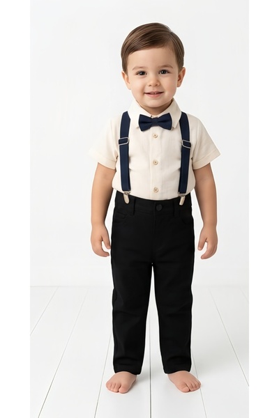 MODA Erkek Bebek Papyonlu Takım
