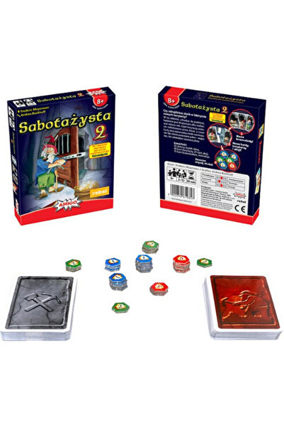 Rebel Extensie de joc Sabotasist 2 pentru 2-12 jucători, 8+ ani (PL) Cod: GXP...
