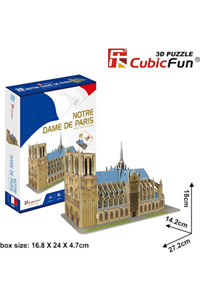 Cubic Fun Cubicfun Puzzle 3D Catedrala Notre Dame Gxp-641767