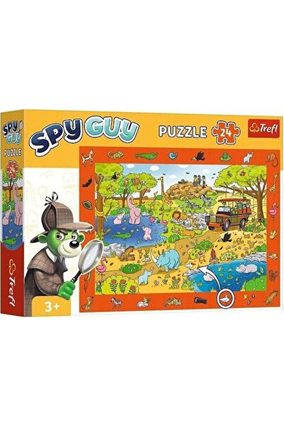 Trefl Spy Guy Safari Puzzle de Observație 24 Piese
