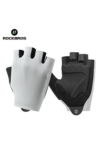 Choice7 قفازات ركوب الدراجات الصيفية نصف الأصابع من ROCKBROS M S408 باللون ال...