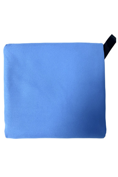 Choice16 40x80cm Light Blue OPP Microfiber Towel Quick Dry Towel Travel Towel...